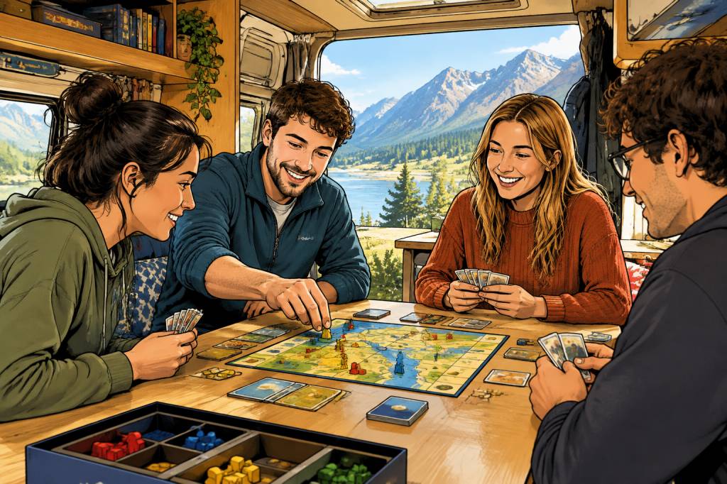 Trouver un magasin de jeux de cartes et de jeux de plateaux pour partager de belles soirées en voyage