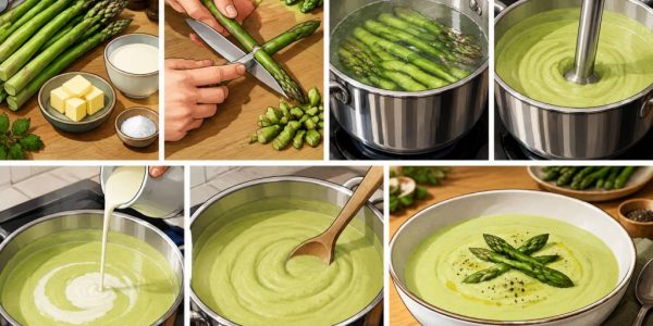 Comment préparer des asperges mousseline fondantes et savoureuses
