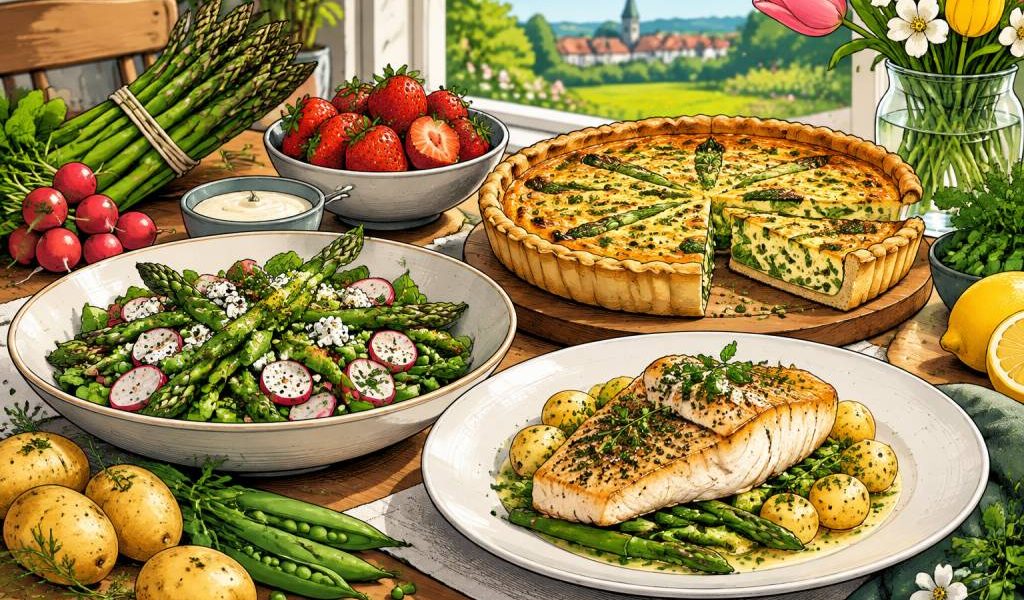 Avril recettes : des idées gourmandes et de saison pour se régaler
