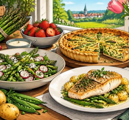 Avril recettes : des idées gourmandes et de saison pour se régaler