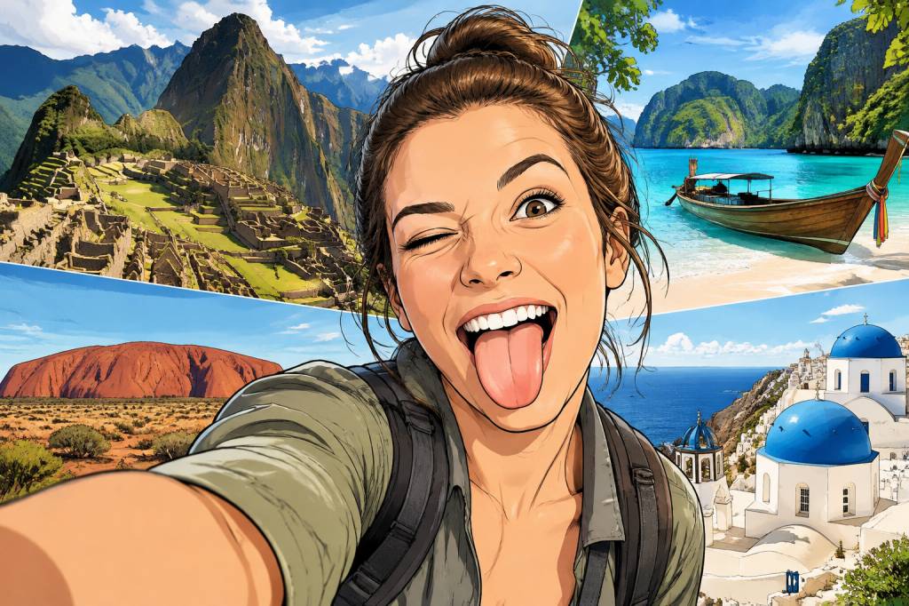 Crazy faces : les lieux de voyage qui vous feront tirer la langue aux selfies habituels