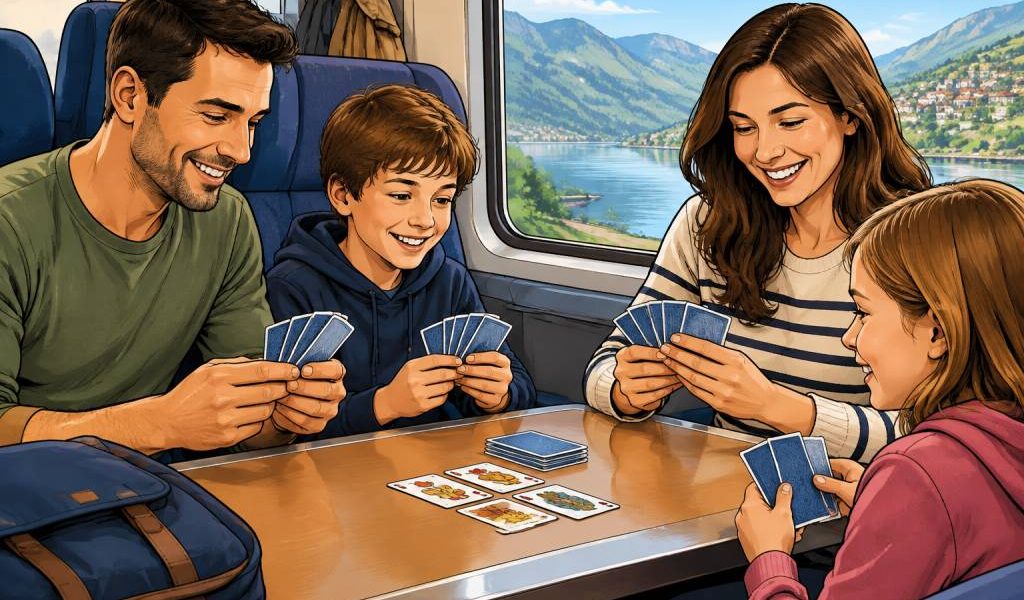 Jeux de carte en voyage : les meilleurs compagnons pour les trajets et les soirées en famille