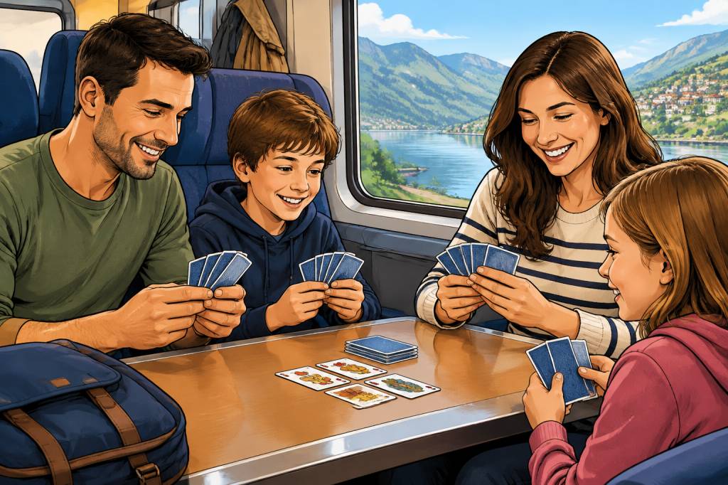 Jeux de carte en voyage : les meilleurs compagnons pour les trajets et les soirées en famille