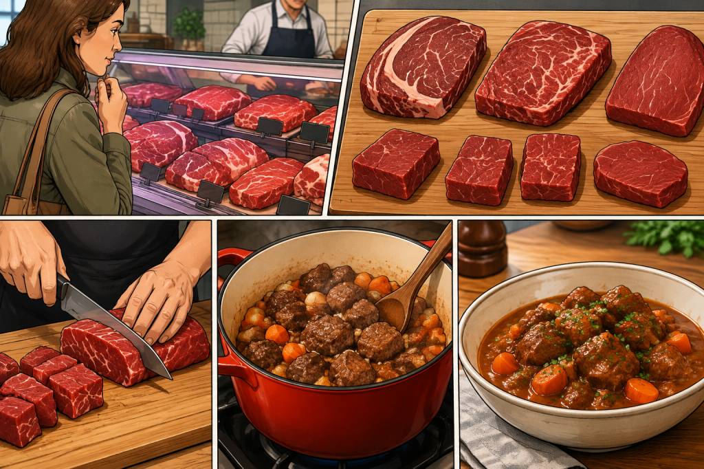 Boeuf pour ragoût : comment choisir le meilleur morceau pour une viande fondante ?