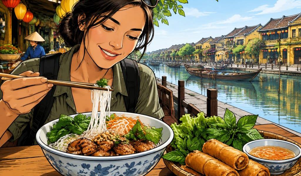 Bo bun nems : où déguster ce plat vietnamien lors de votre voyage au Vietnam ?