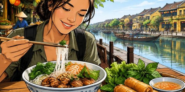 Bo bun nems : où déguster ce plat vietnamien lors de votre voyage au Vietnam ?